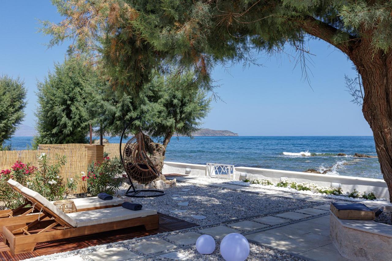Villa Seashell -Wonderful Newly Renovated Villa On The Beach Galatás Buitenkant foto