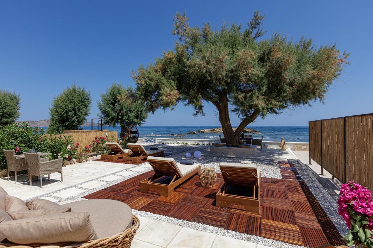 Villa Seashell -Wonderful Newly Renovated Villa On The Beach Galatás Buitenkant foto